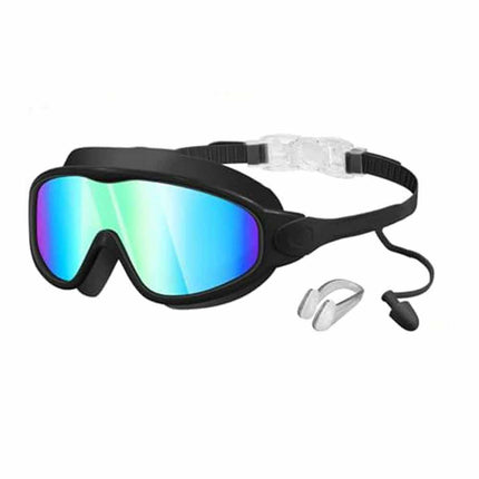Adjustable Kids Anti-Fog Swimming Goggles for Boys Girls Black