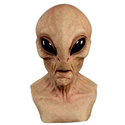 Soft Latex Alien Mask, Scary Halloween Cosplay Prop Comfortable