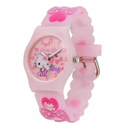 Cute Cartoon Cat Watch for Girls, Kids Little Wristwatch Gift