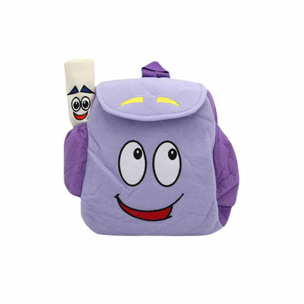 Dora the Explorer Backpack Purple Rescue Bag with Map Gift
