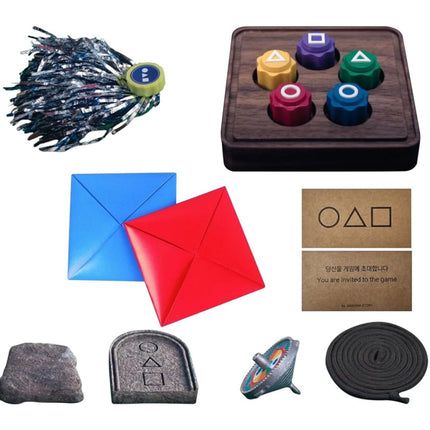 ONE SET Squid Game S2 Gonggi 공기 Korean Jack Stones Game New Viral