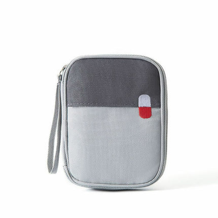 Portable Medical Storage Box Emergency Medicine Bag First Aid Organizer