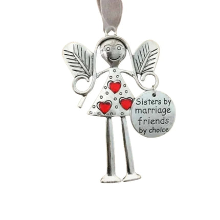 Friends Forever Angel Ornament, Christmas Angel Friend Gift Decor
