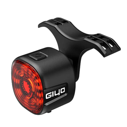 Mountain Bike LED Brake Tail Light, USB Rechargeable Rear Bicycle Light