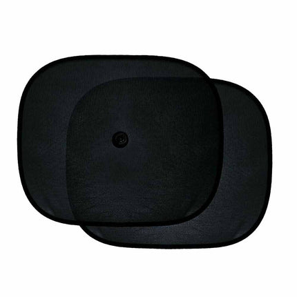 2Pcs Car Sun Shade Cover Blind Mesh Max UV Protection Front Rear Window