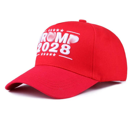 2028 Trump MAGA Embroidered Baseball Hat, Make America Great Again