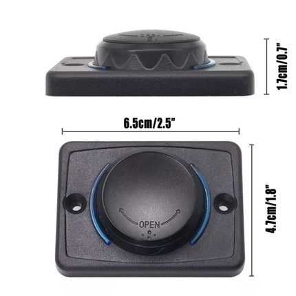 Dual QC3.0 USB Car Fast Charger 3.1A 12/24V Socket Outlet for Caravan RV