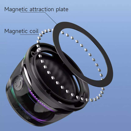 Magnetic Stand Bluetooth Speaker with Multifunctional Audio Design