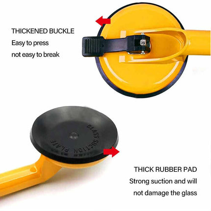 110kg Dual Suction Cup Aluminium Glass Lifter Heavy Duty Dent Puller