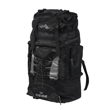 Military Backpack Tactical Hiking Camping Black-2018816652292001792