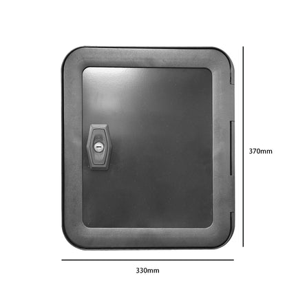 RV Caravan Toilet 3J-W5000 – Compact Hygienic Rotating Bowl, 17.2L Tank