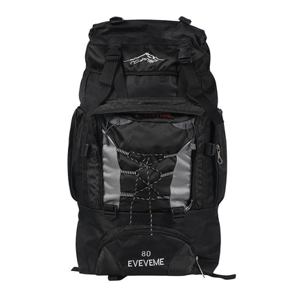 Military Backpack Tactical Hiking Camping Black-2018816652292001793