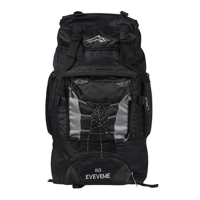 Military Backpack Tactical Hiking Camping Black-2018816652292001793