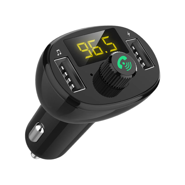 Bluetooth 5.0 FM Transmitter Car Kit Wireless Dual USB Charger MP3 Player