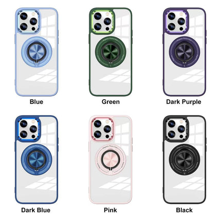 Phonix Case for iPhone 15 Plus/Pro Max, Ring Holder & MagSafe Compatible