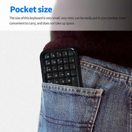 Universal Portable Mini Bluetooth Keyboard Wireless External Keyboard