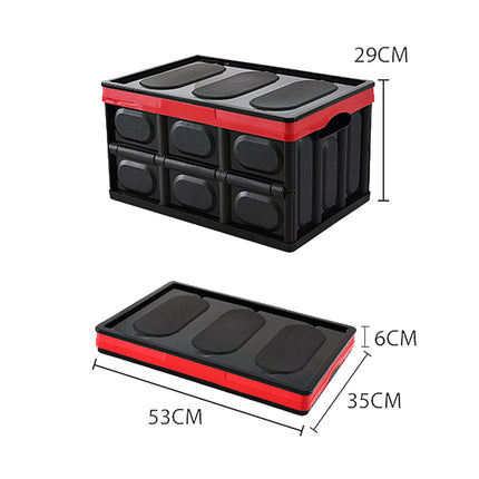 Car Boot Organiser Trunk Organizer Collapsible 50 Litre-2018816648315801602