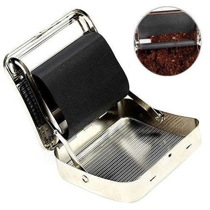 2x Automatic Cigarette Rolling Machine with Box Case for Tobacco