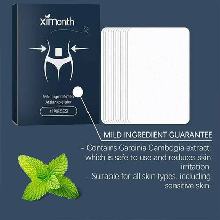 12pcs Slimming Patch Slim Belly Burn Abdomen Weight Loss Fat Burning Pads