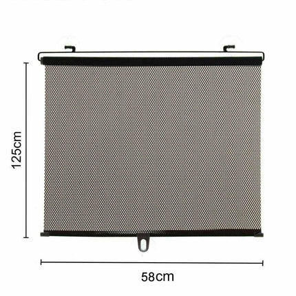 Universal Retractable Car Window Sun Shade for Windshield & Visor