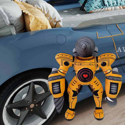 30cm Titan Drill Man & Clockman Plush Toy Set, Soft Stuffed Dolls Gift