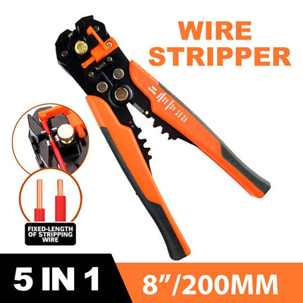Automatic Wire Stripper & Crimper Pliers, Electrical Cable Terminal Tool