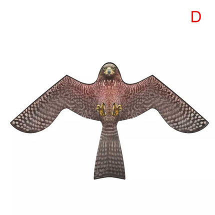 Outdoor Bird Repeller Hawk Kite Scarecrow for Yard and Home