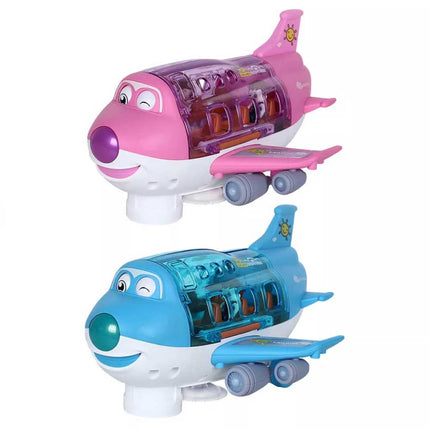 360° Rotating Electric Toy Plane with Sound & Light for Boys Xmas