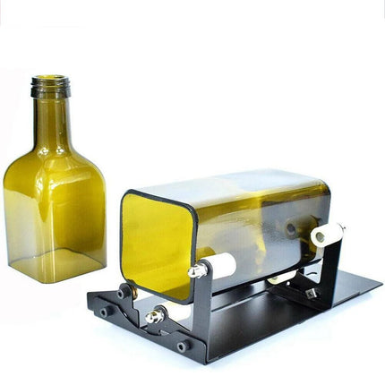Glass Bottle Cutter Kit Adjustable Sizes 5 Wheels Round Cutting Tool