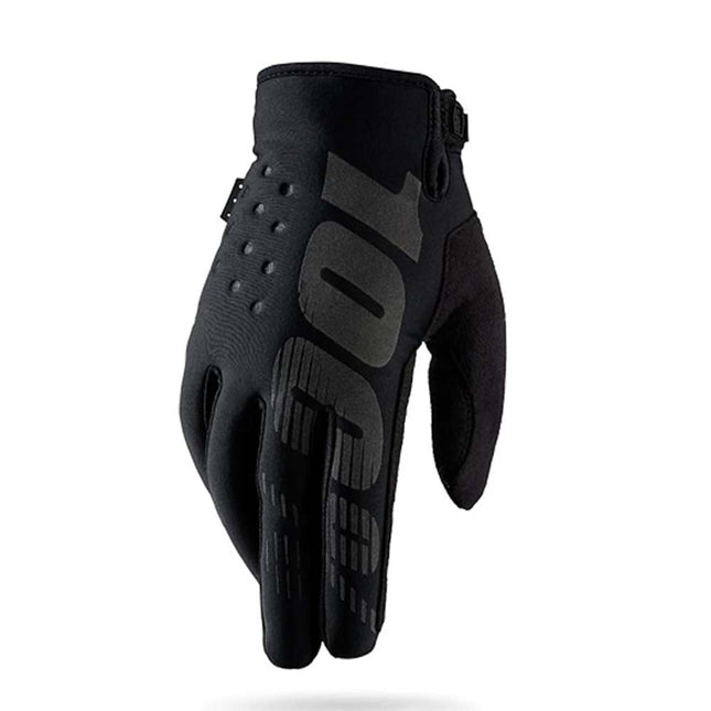 Winter Motocross L Enduro Bike Gloves 100% New Black Gift