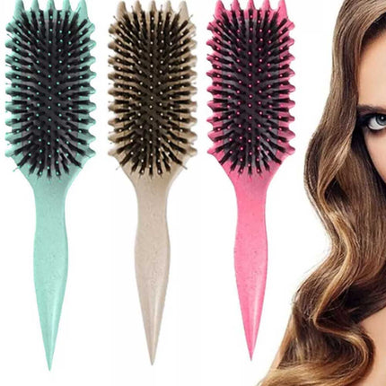 Women Curl Define Styling Brush – Hair Comb Tool for Styling