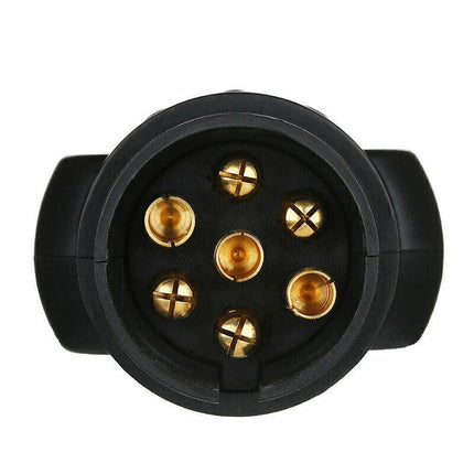 7 Pin Trailer Light Wiring Circuit Tester Plug Socket Towing Tow Bar Caravan