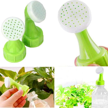2X DIY Bottle Top Watering Sprinkler Plastic Plant Waterer Seedling Irrigation