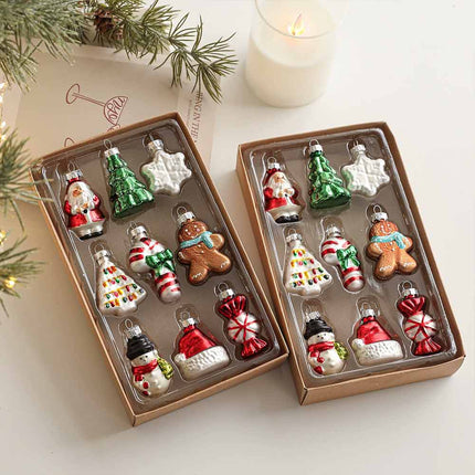 Christmas Tree Ornaments Set, Hanging Baubles Decor for Xmas Party Home
