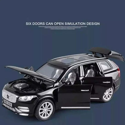 1:32 Volvo XC90 Diecast Model Car Pull Back Sound & Light Toy