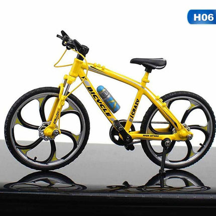 Mini 1 10 Diecast Metal Mountain Bike Finger Bicycle Racing Toy