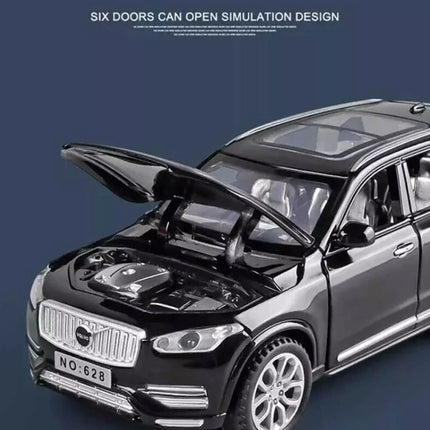 1:32 Volvo XC90 Diecast Model Car Pull Back Sound & Light Toy