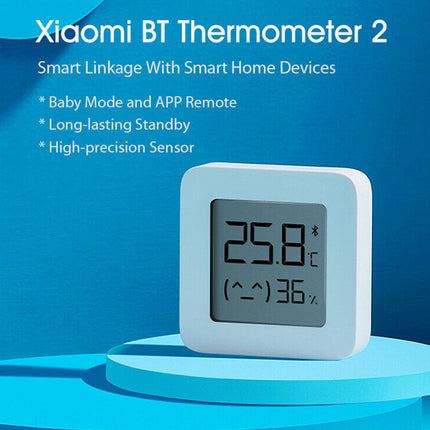 1PCS Xiaomi Bluetooth Thermometer 2 Wireless Smart Digital Hygrometer