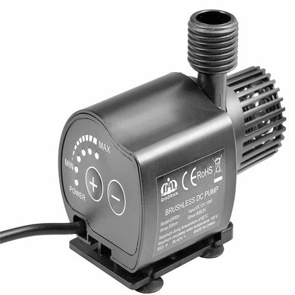 DC 12V Submersible Brushless Water Pump Aquarium Fountain Fish Pond 500L/H