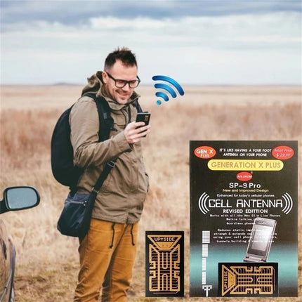 New Signal Booster Antenna Sticker for Mobile Phone Enhancement