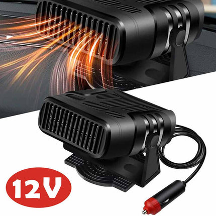 Portable 12V Electric Car Heater Fan Defogger Defroster Demister