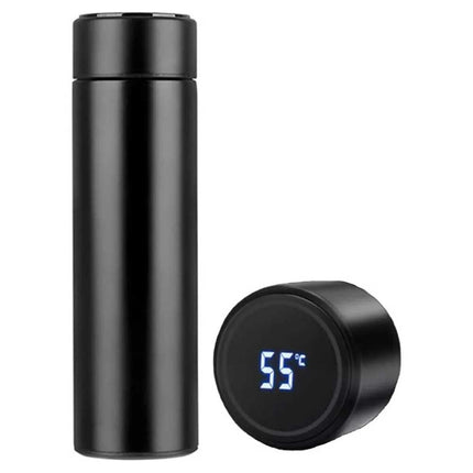 LED Display Smart Mug 500ml Stainless Steel Vacuum Insulated Thermos Bottle