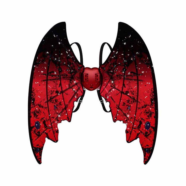 LED Light Up Butterfly Fairy Wings with Music for Girls Women
