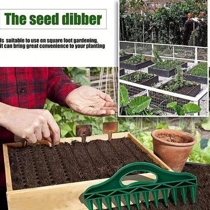 3pcs Hand Dibber Garden Hole Punch Tool for Sowing & Planting Seeds