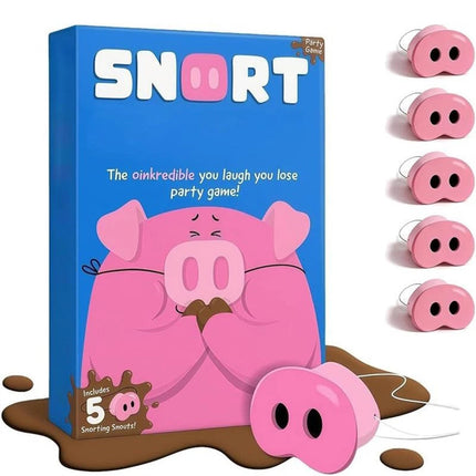 Funny Oinkcredible You Laugh You Lose Party Game 5pcs 2026 Pig Snout Game