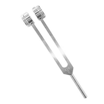 128Hz Tuning Fork with Hammer Sound Therapy Healing Vibration Musical Kit