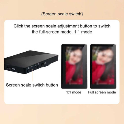 Wireless Magnetic Selfie Monitor Screen Phone Rear Camera Vlog Aid Device