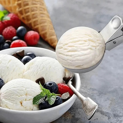 Multifunctional Stainless Steel Dual-Purpose Ice Cream Scoop and Maker Kitchen