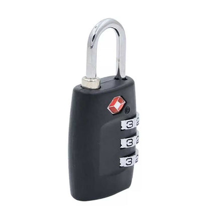 2-Pack 3-Dial Travel Luggage Combination Padlock for Suitcase