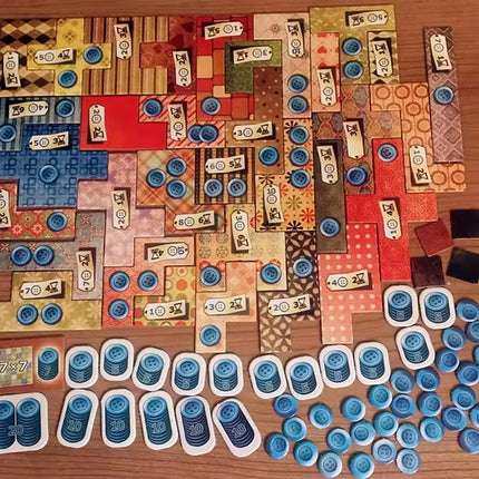 Patchwork Card Game 2 Players Board Game Party Xmas Gift